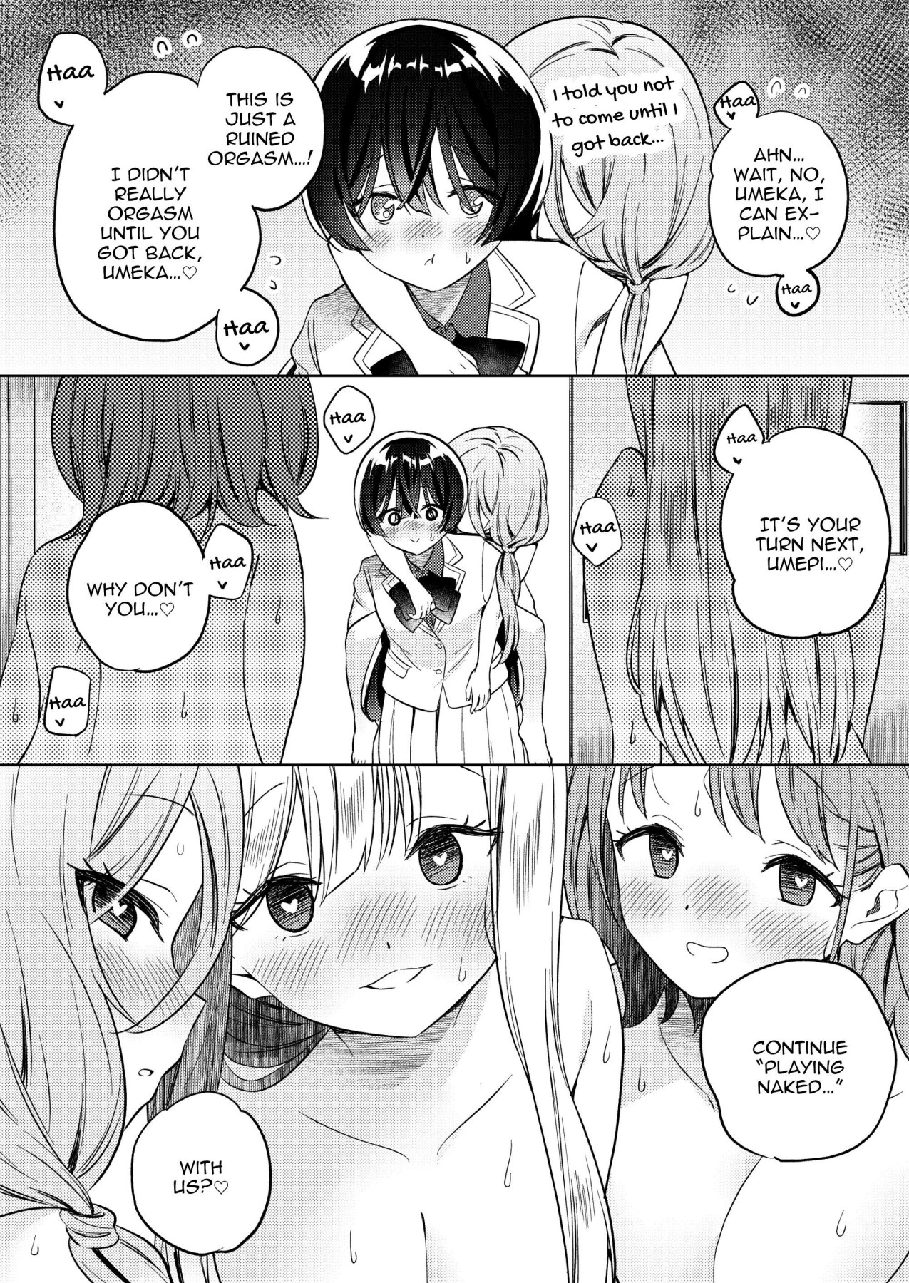 Hentai Manga Comic-A Sexy Yuri Hypnosis App-Read-41